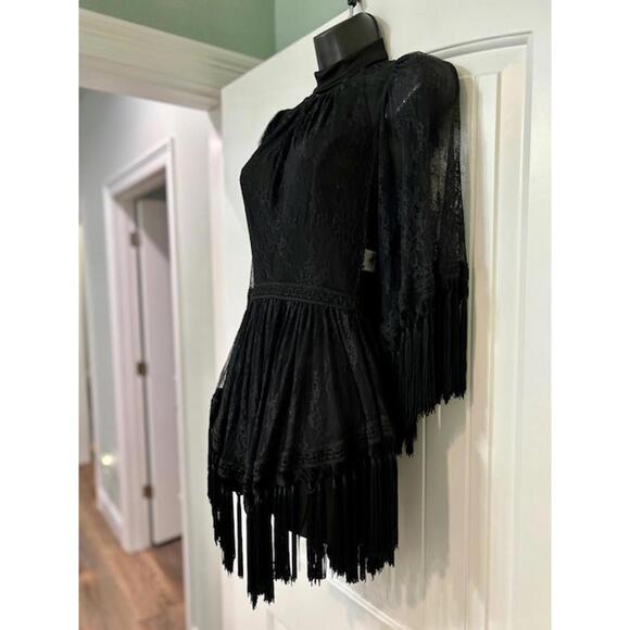 Alice McCall Dresses & Skirts - Sexy Alice McCall Goth Fringe & Halter CR Set 🖤 Festival Noir Revival G & VGUC